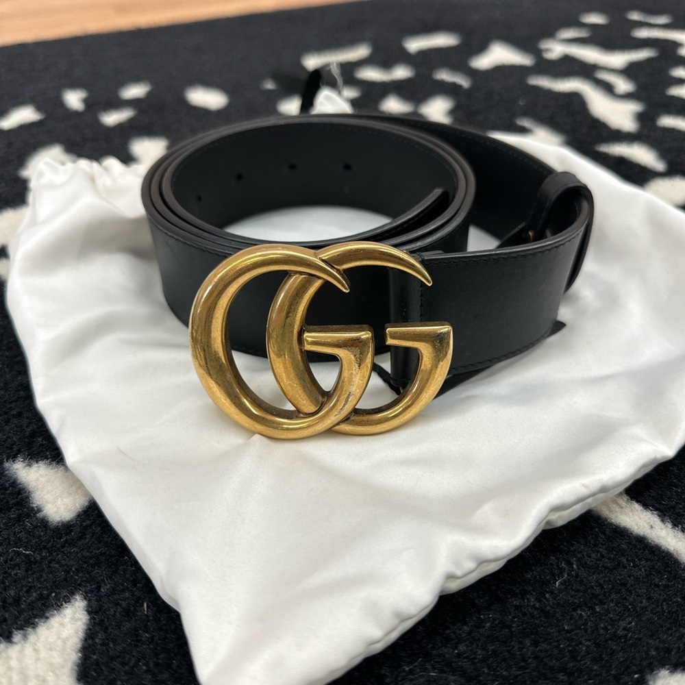 Gucci Marmont Wide Belt